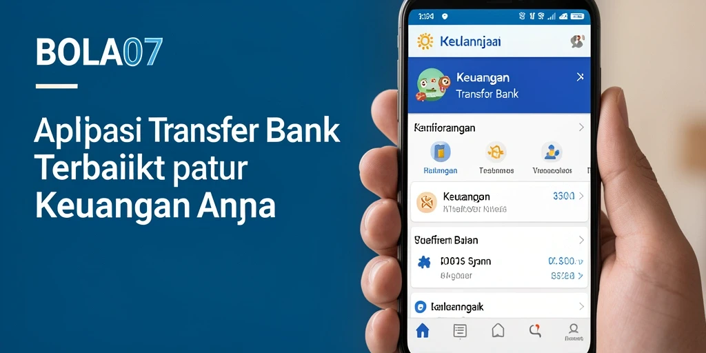 Antarmuka BOLA07 yang mudah digunakan untuk transfer bank.