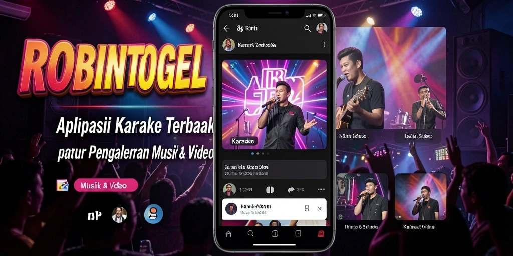 Tampilan antarmuka pengguna ROBINTOGEL yang sederhana dan menarik.