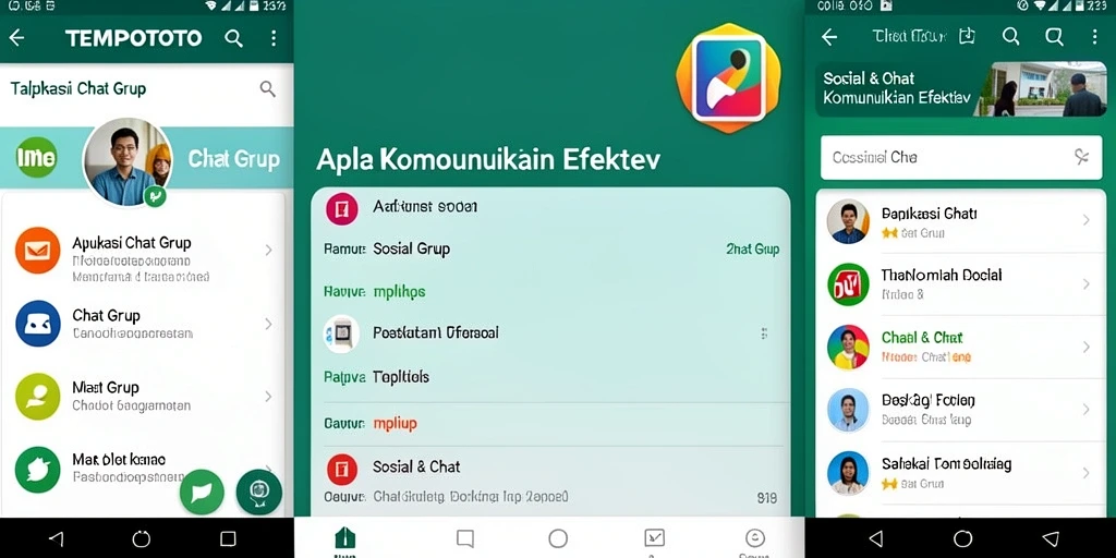 Tampilan antarmuka aplikasi TEMPOTOTO yang sederhana dan efektif.